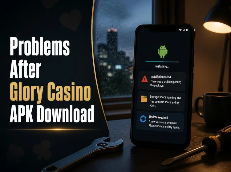 Problems After Glory Casino APK Download